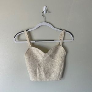Cream Aritzia Tank Top